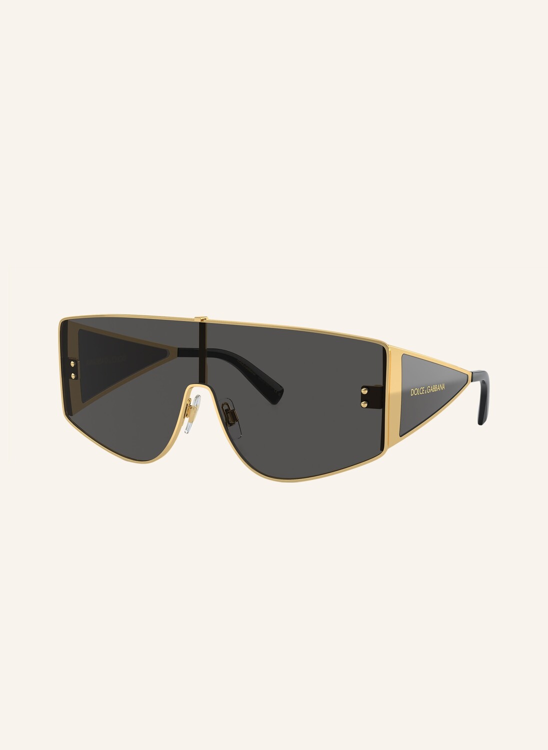

Солнцезащитные очки dg2305 DOLCE & GABBANA, золото/темно-серый