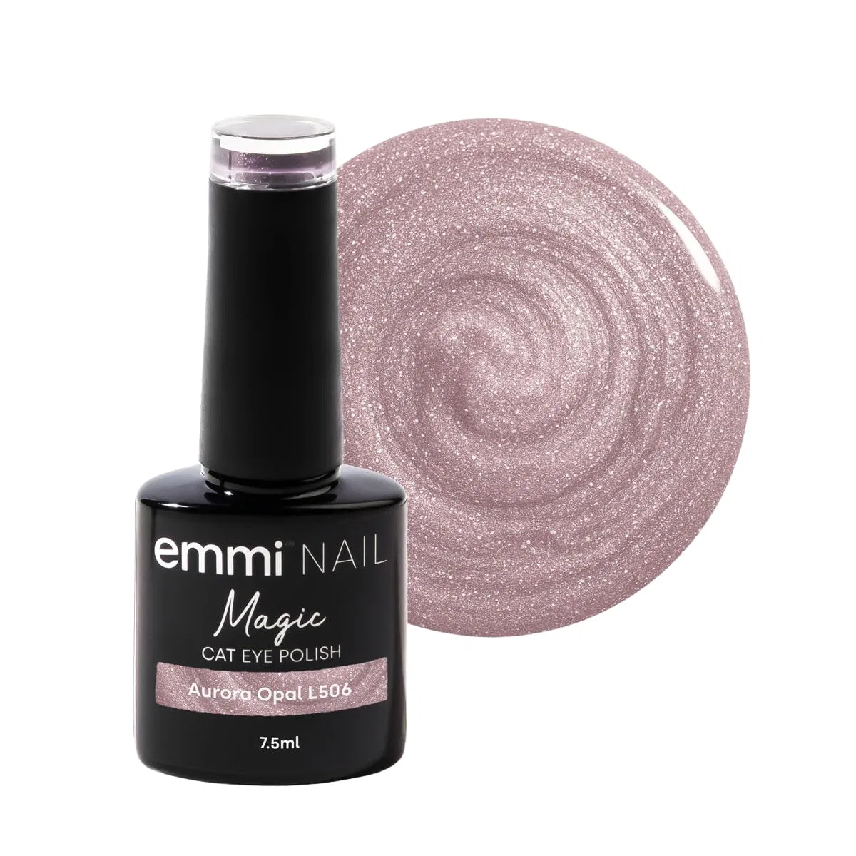 Гель-лак Emmi Nail Varnish LED UV Magic Cat Eye Aurora Opal 15 мл Emmi Nail, Aurora Opal -L506-