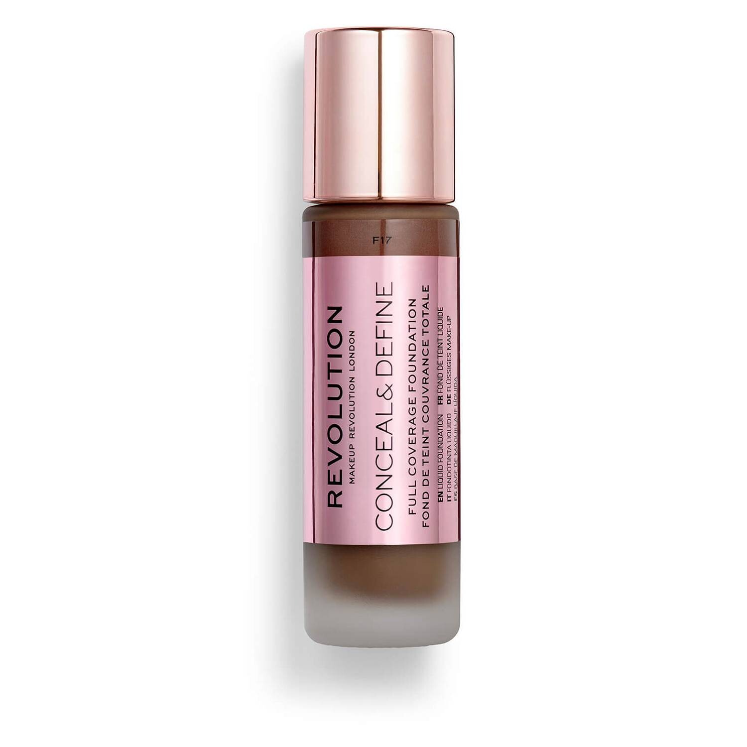 

Тональная основа Makeup Revolution Conceal & Define Foundation