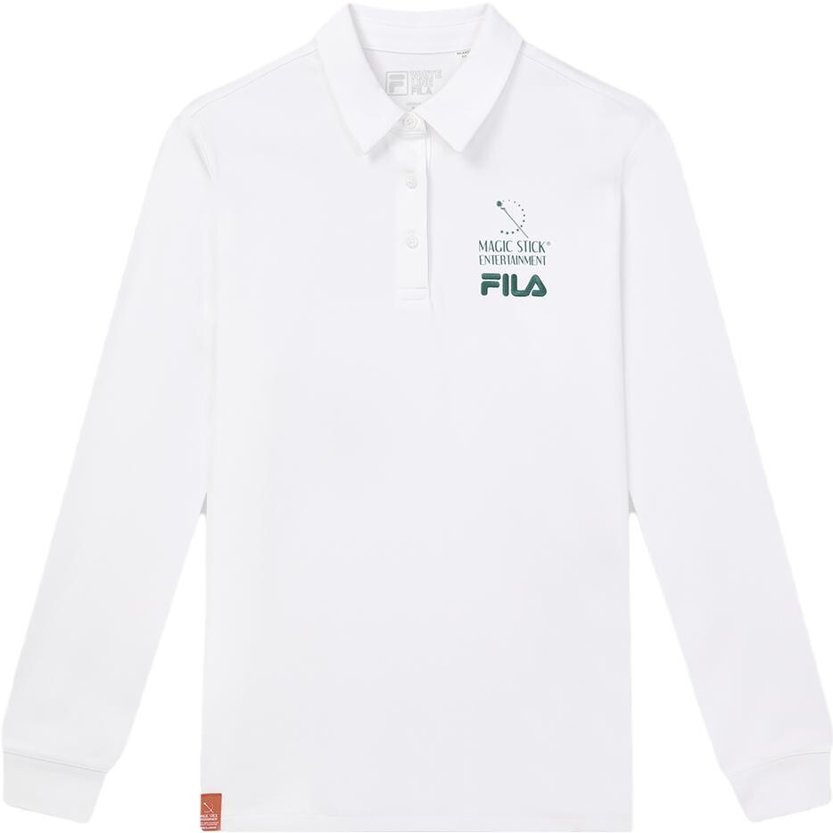 

Рубашка поло женская белая Fila