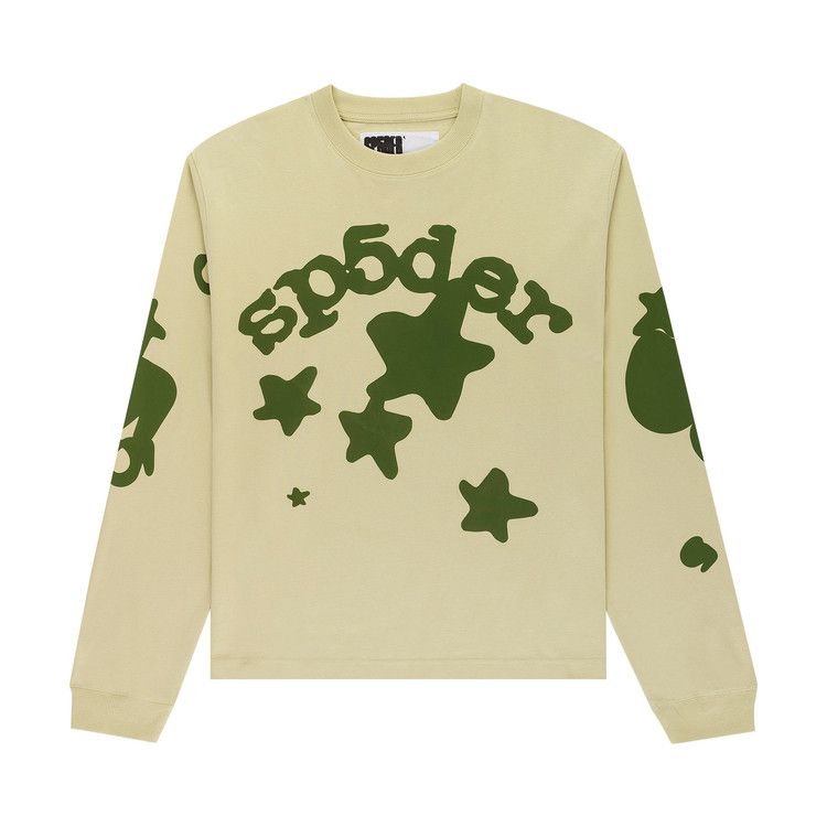 

Лонгслив Sp5der Beluga Long-Sleeve, Tan