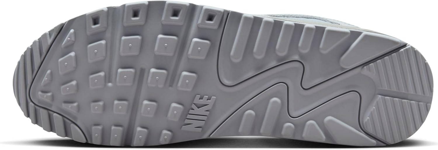 Мужские кроссовки Nike Air Max 90, черный/серый — фото 2