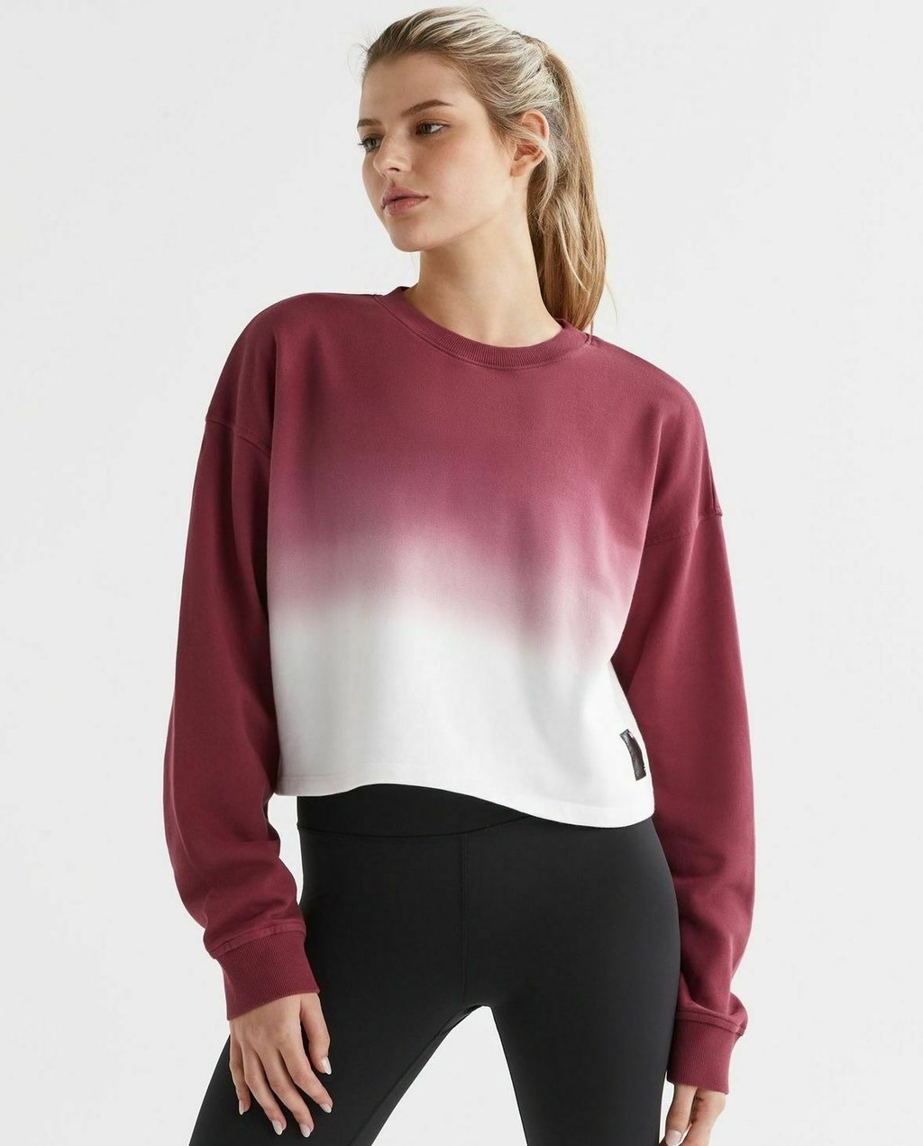 

Толстовка DALLA DIP-DYE lilybod, красный