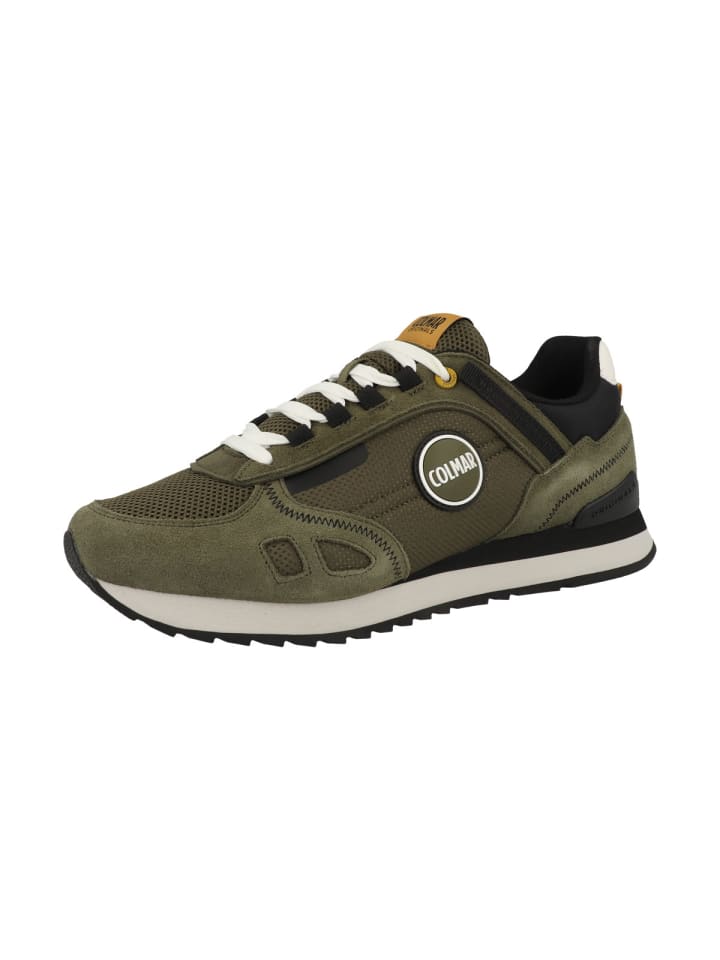 Низкие кеды Travis Sport Bold темно-зеленого цвета COLMAR — фото 4