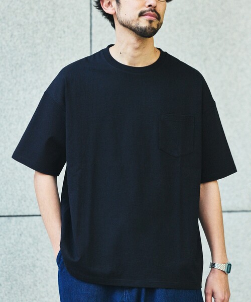 

FREAK'S STORE Футболка с круглым вырезом и оверсайз силуэтом, антибактериальная, влагоотводящая, с защитой от УФ-излучения, бренд STRATECH, черный