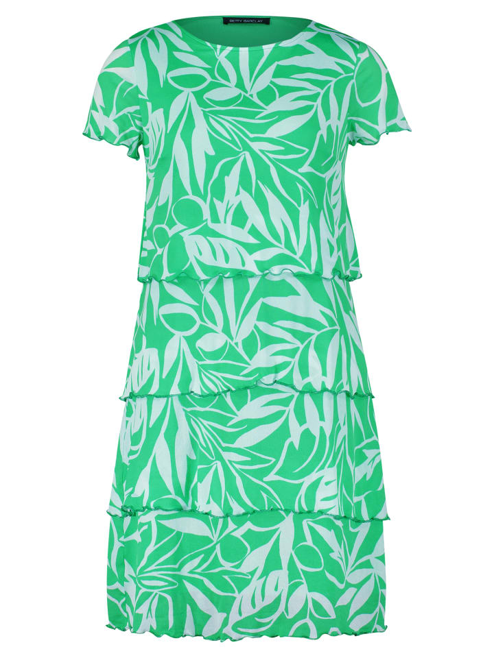 

Короткое платье Betty Barclay, цвет green/cream