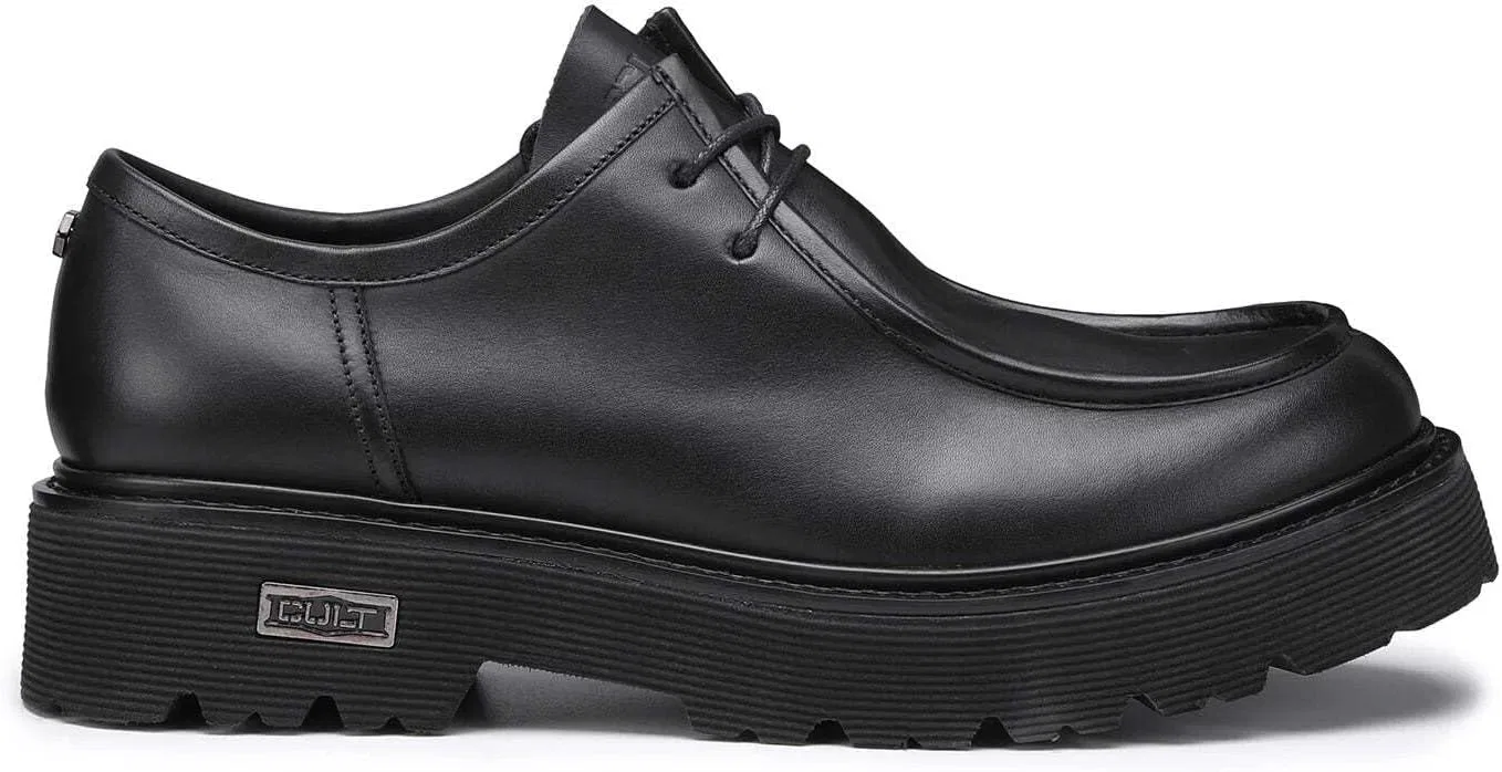 Туфли Cult - Leather laces for men, Black