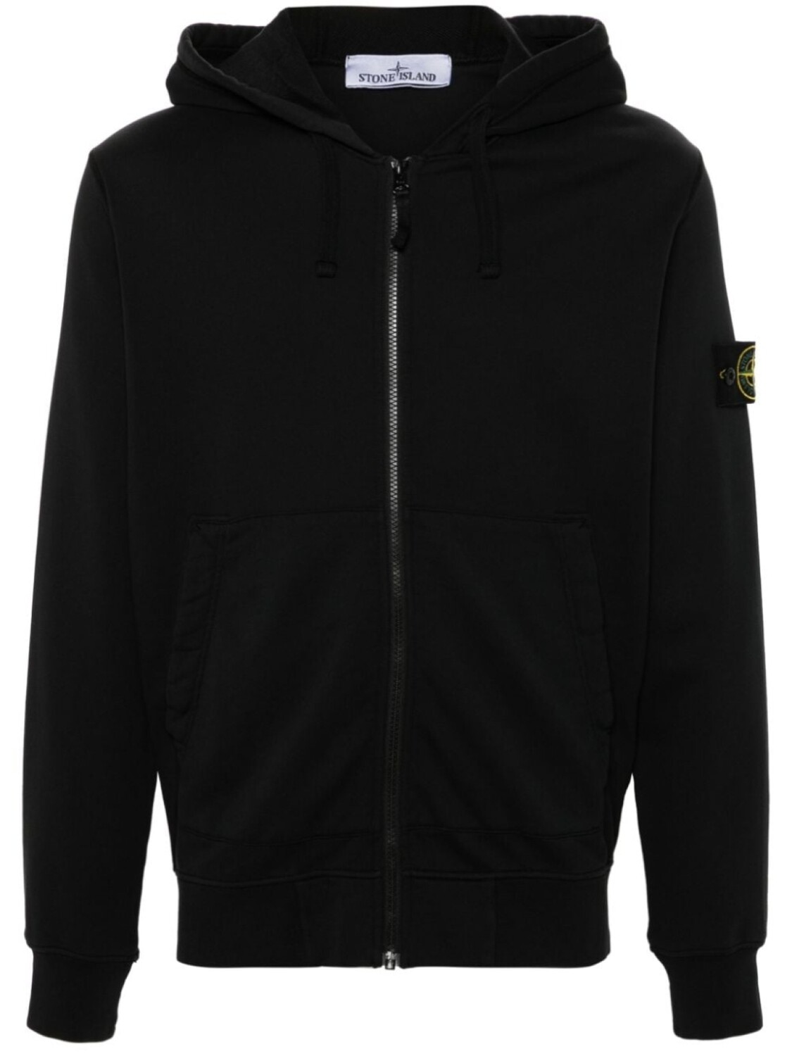 

Stone Island худи с нашивкой Compass, черный
