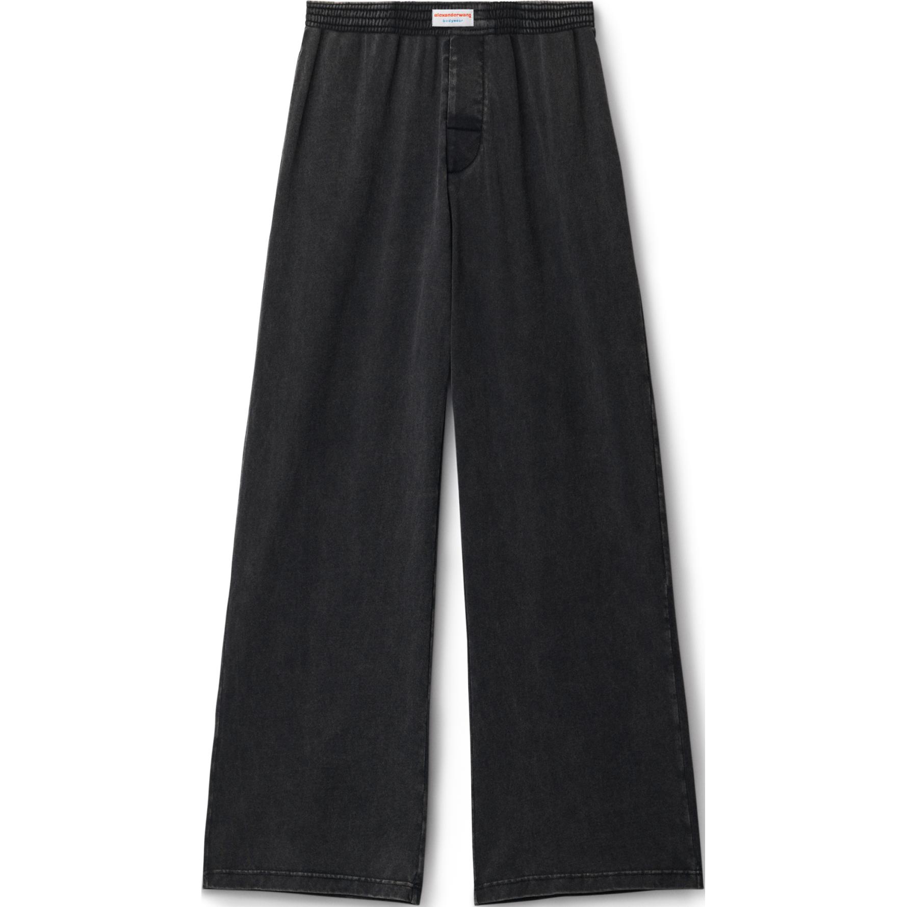 

Повседневные брюки унисекс черные Alexander Wang