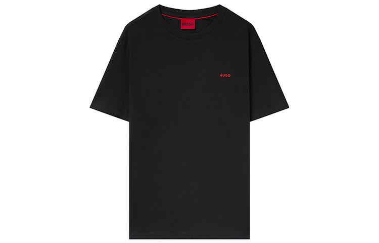 

HUGO BOSS Футболка мужская черная, Черный, HUGO BOSS Футболка мужская черная