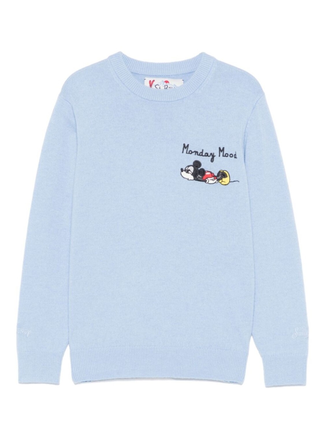 

MC2 Saint Barth Kids x Дисней Микки Понедельник свитер, синий