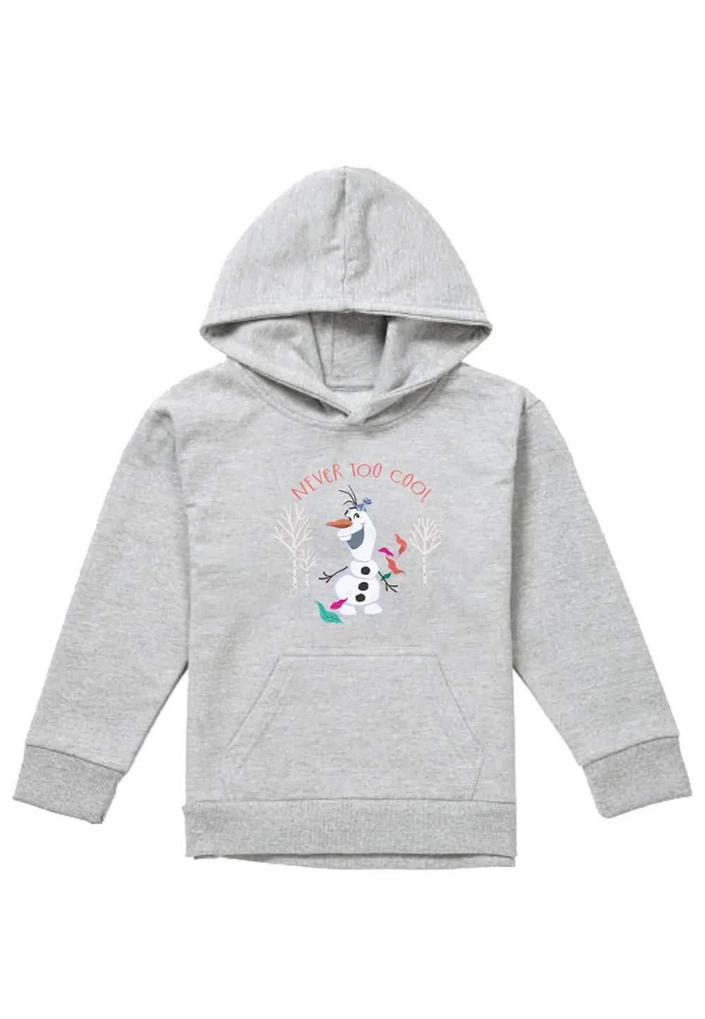 Детский худи Frozen Olaf Disney, серый