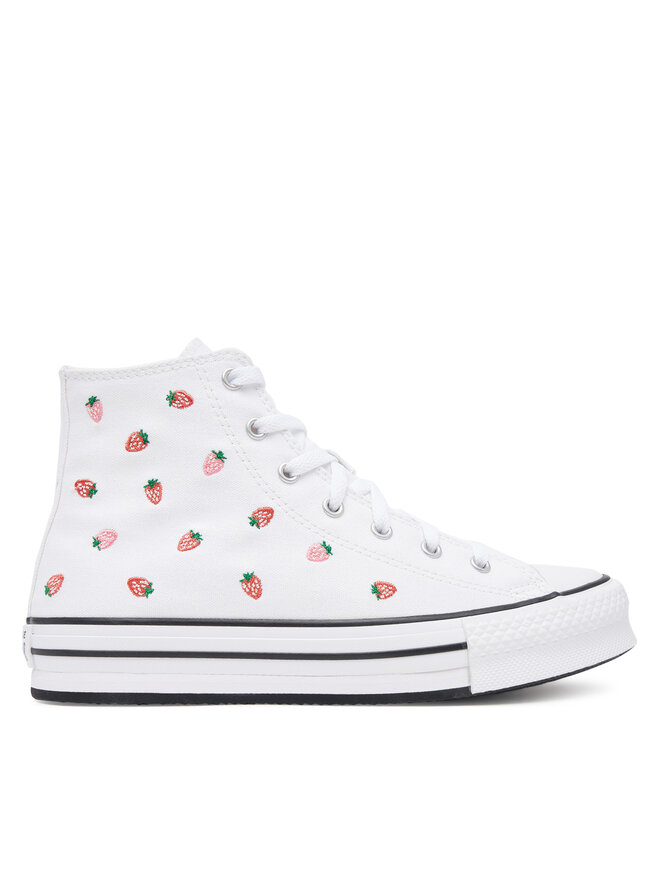 Тканевые кроссовки Chuck Taylor Eva Lift Platform A14925C Converse, белый