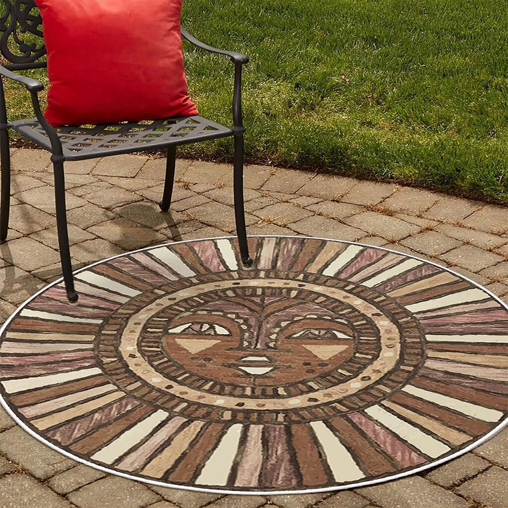 

Conceptum Hypnose, Woobtny0132, ковер, коричневый, 120 x 120 см