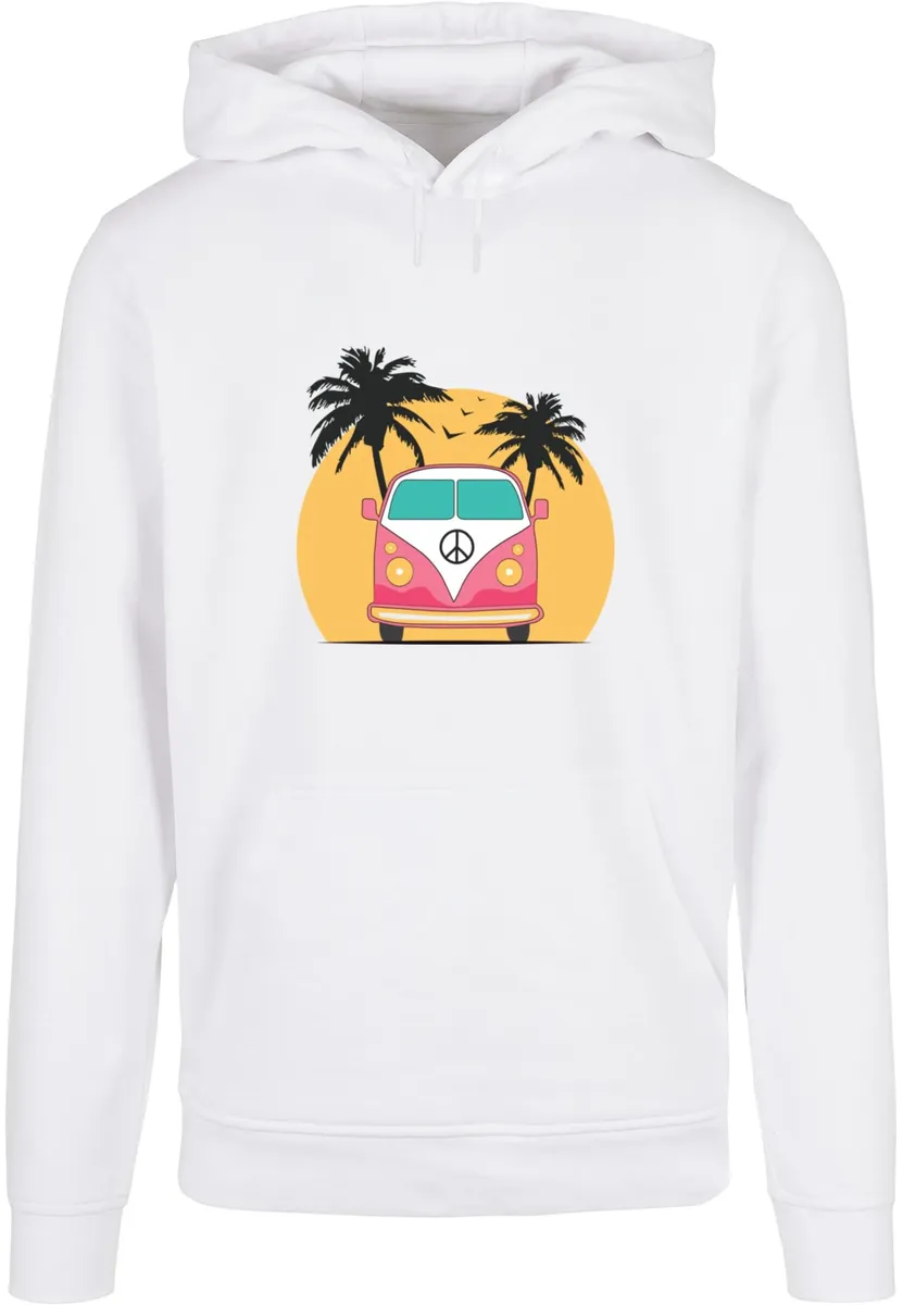 

Толстовка с капюшоном Merchcode " Merchcode Men's Summer - Van Basic Hoody", белый