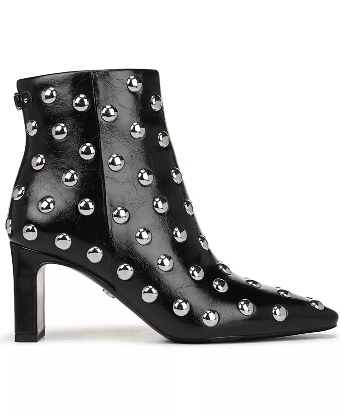 Женские ботильоны Saige Stud Zipper Sam Edelman, черный — фото 2