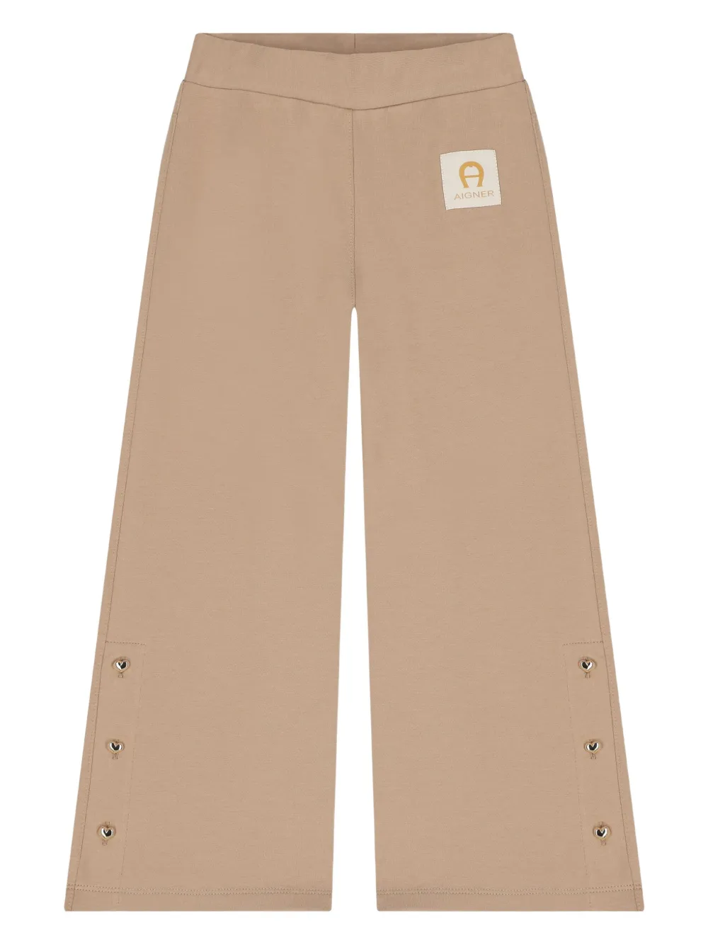 

Брюки с логотипом Aigner Kids, коричневый