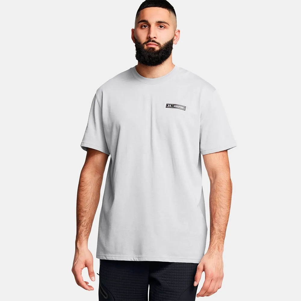 

Футболка Under Armour Heavyweight Armour Label, серый