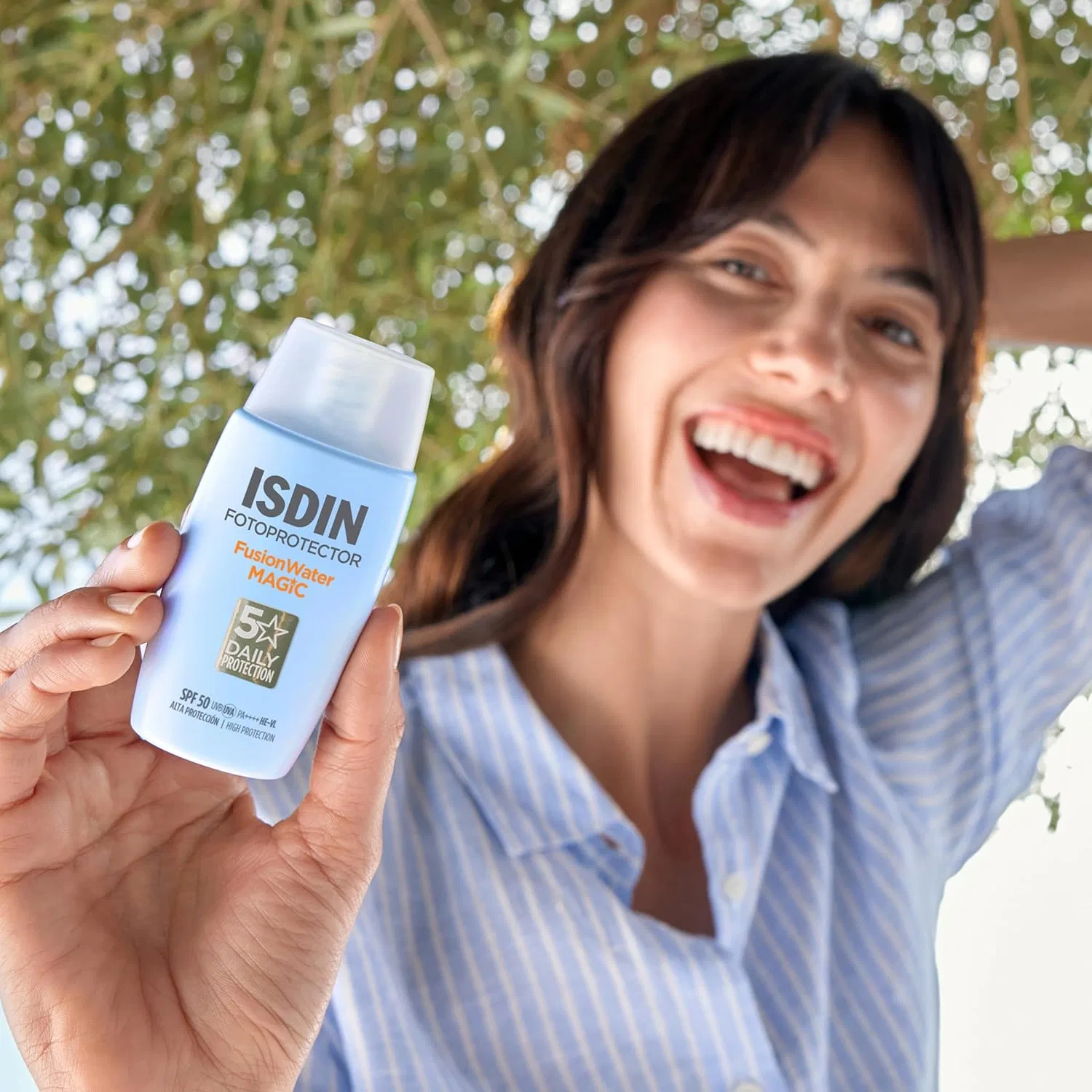 Солнцезащитный крем для лица «Fusion Water SPF 50» от ISDIN Isdin — фото 2