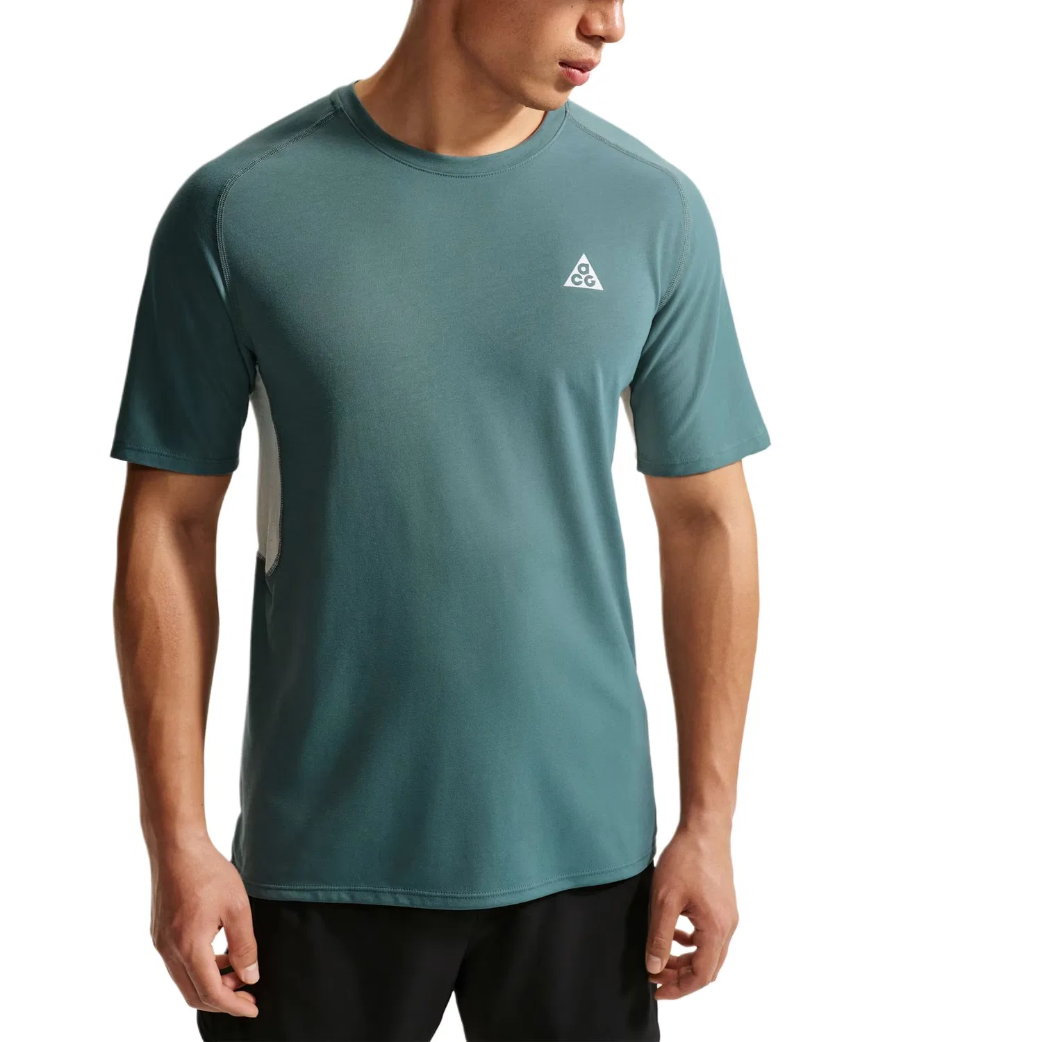 Мужская беговая куртка для трейла Solar Chase Dri-FIT Adv Nike, Mineral Slate/Seaweed/Peak White