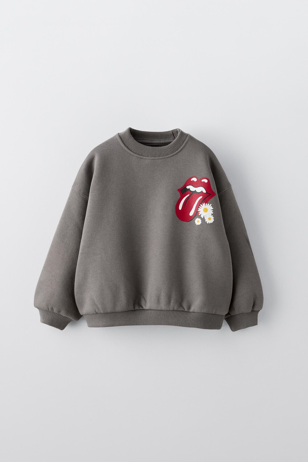 

Rolling stones толстовка ZARA, антрацитово-серый
