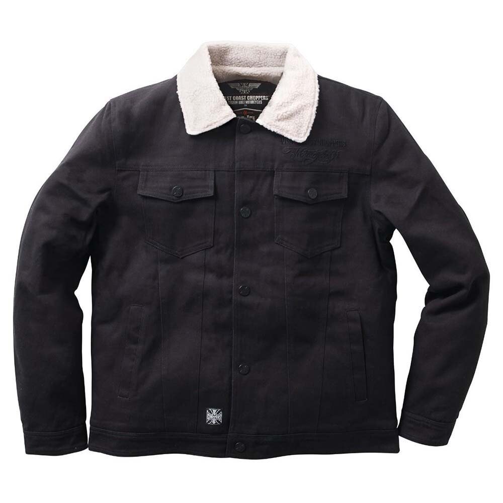 

Куртка West Coast Choppers Sherpa Lined Canvas, черный