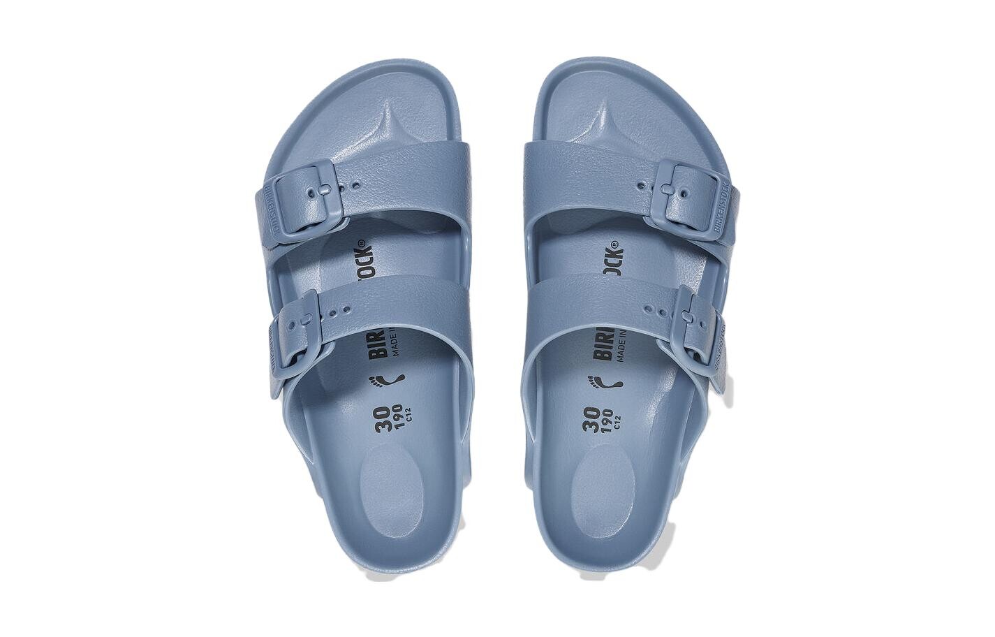 Сандалии Arizona EVA с двойными ремешками Birkenstock, синий — фото 4
