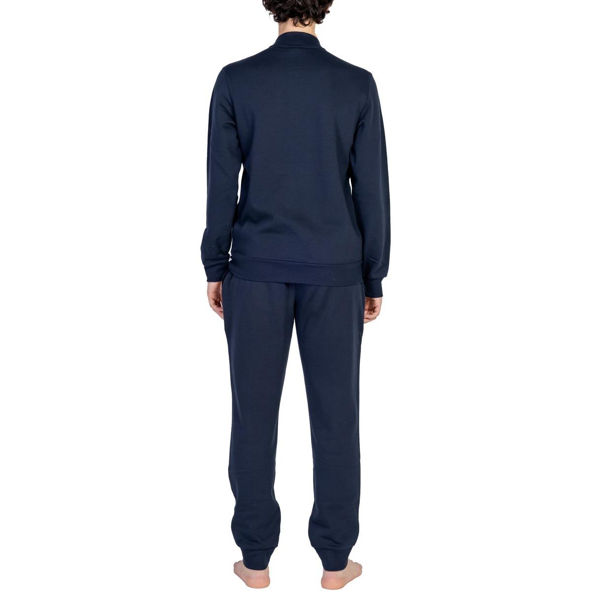 EA7 Casual Sportswear Мужская морская синяя футболка EMPORIO ARMANI — фото 3