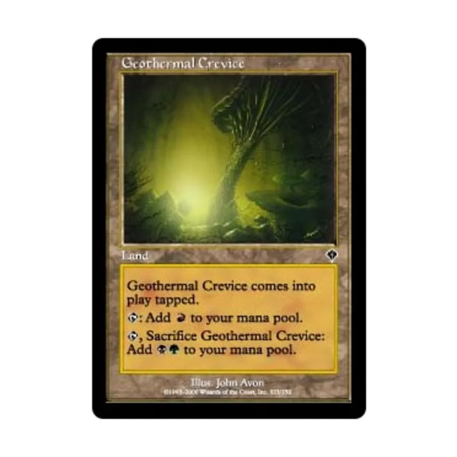 

CCG Геотермальная расщелина (C), MTG - Invasion