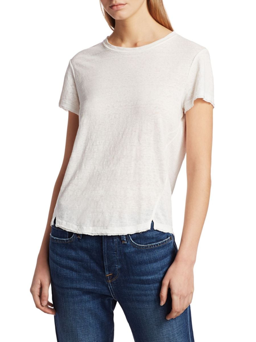 

Футболка Easy True Linen Frame, белый
