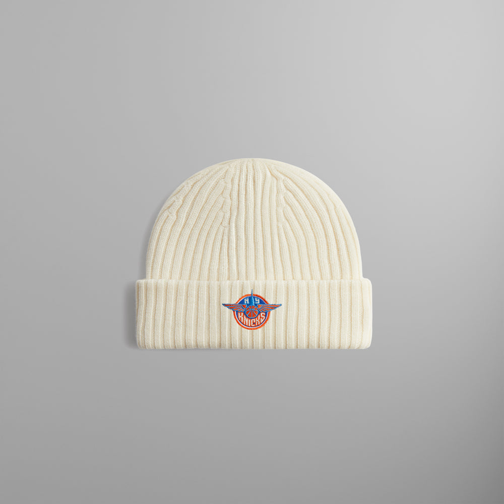 

Шапка Kith for the New York Knicks Wings Logo Beanie, цвет Sandrift