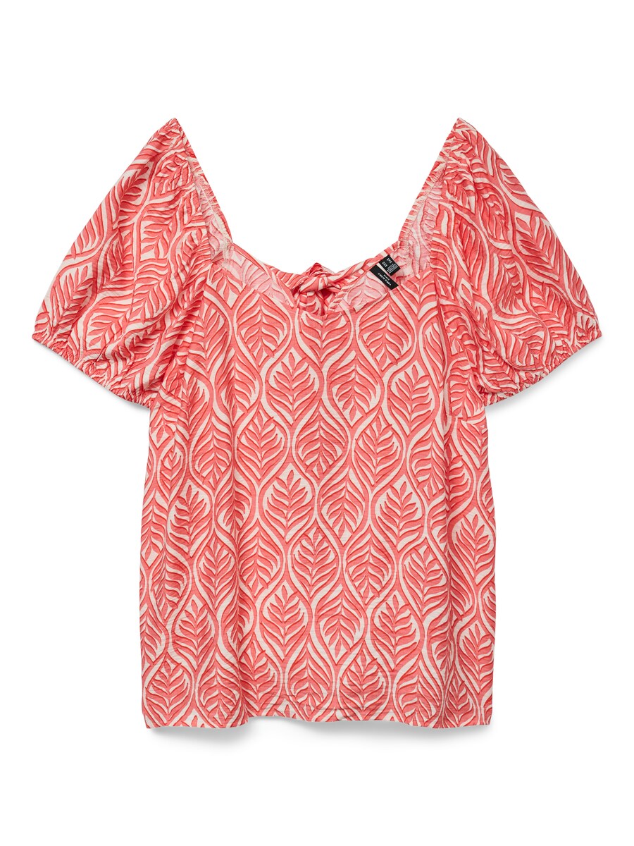 

Блуза Vero Moda Curve VMCDANA, цвет Red/Light red