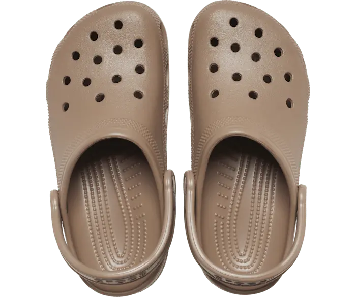 Классические сабо Crocs женские, цвет Latte — фото 3