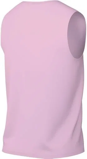 NIKE Legend Poly Sleeveless Top Carbon Heather, розовый — фото 2