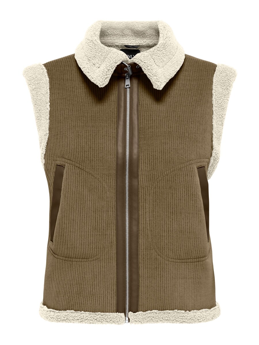 

Жилет ONLY, Dark brown