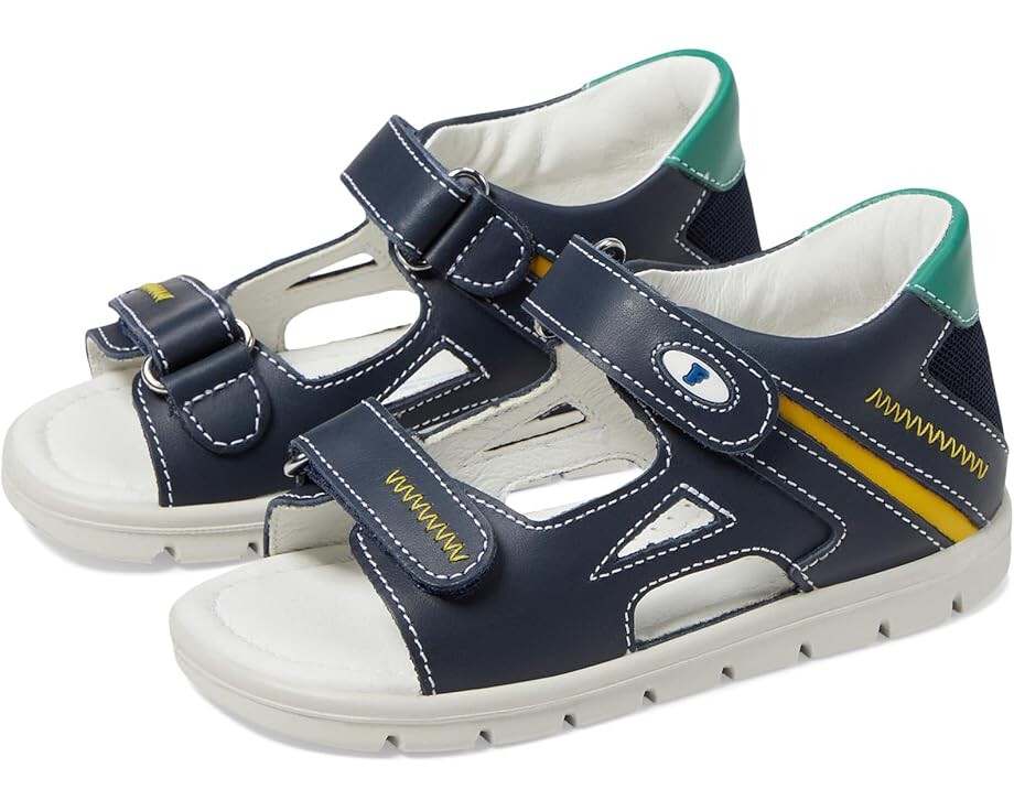 

Сандалии Naturino Falcotto Glimmery, цвет Navy/Green