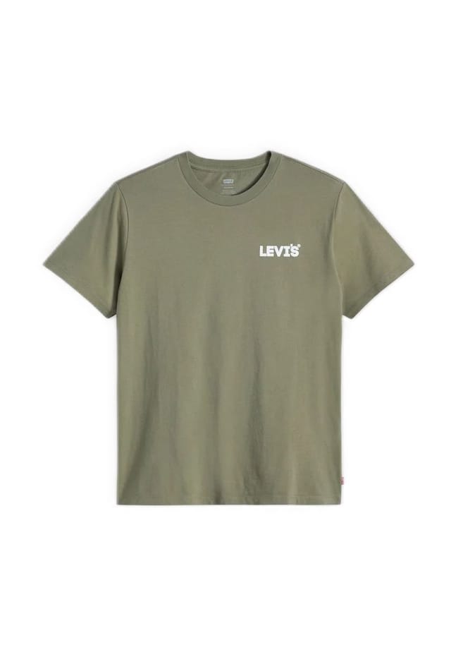 

Хлопковая футболка Levi'S, зеленый