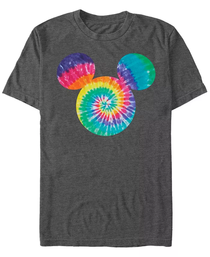 

Мужская футболка с коротким рукавом Mickey Tie Dye Fill Fifth Sun, серый