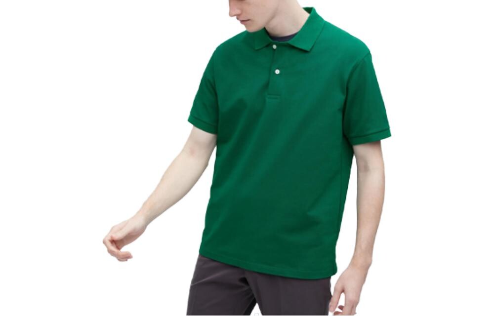 

Рубашка поло мужская бирюзовая Uniqlo, бирюзовый