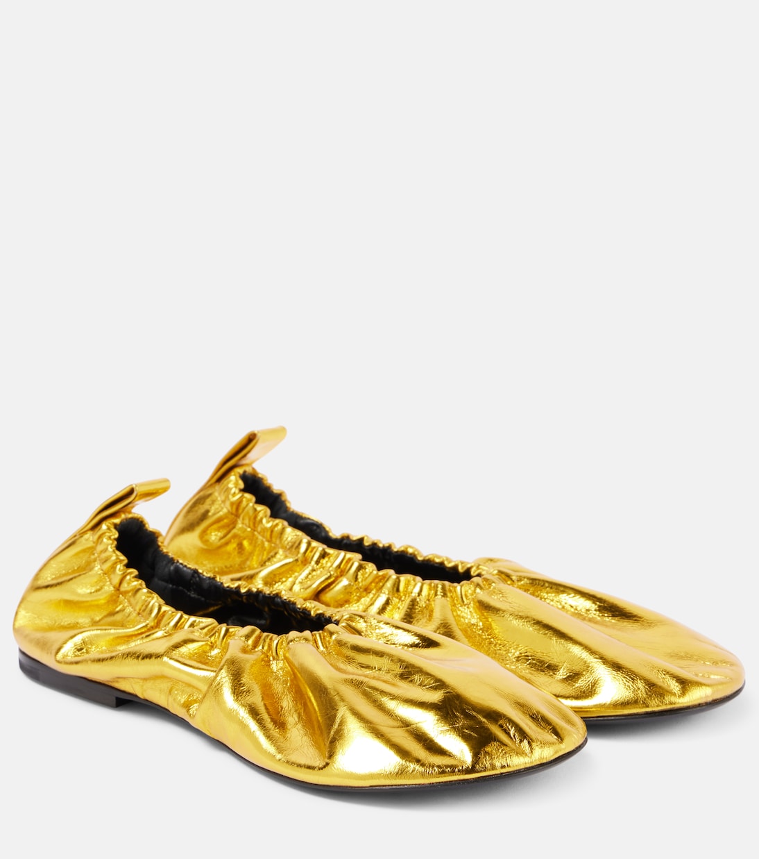 Кожаные балетки Jil Sander, Zest