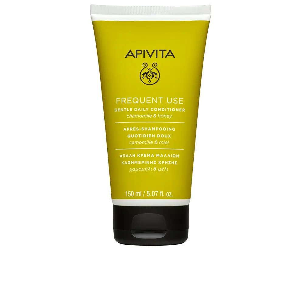 

Кондиционер для волос Apivita acondicionador de uso diario suave para el cabello con camomila y miel Apivita, 150 мл.