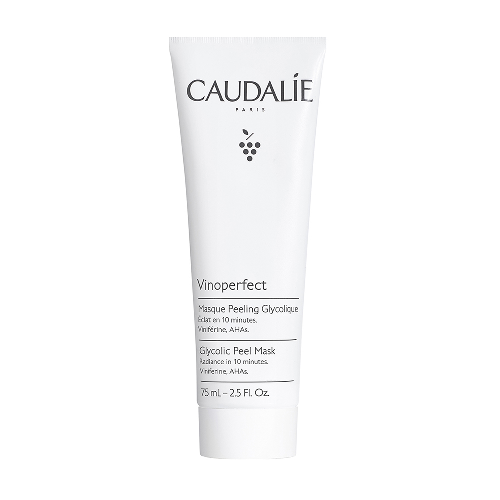 

Отшелушивающая маска для лица vinoperfect glycolic peel mask Caudalie, 75 мл