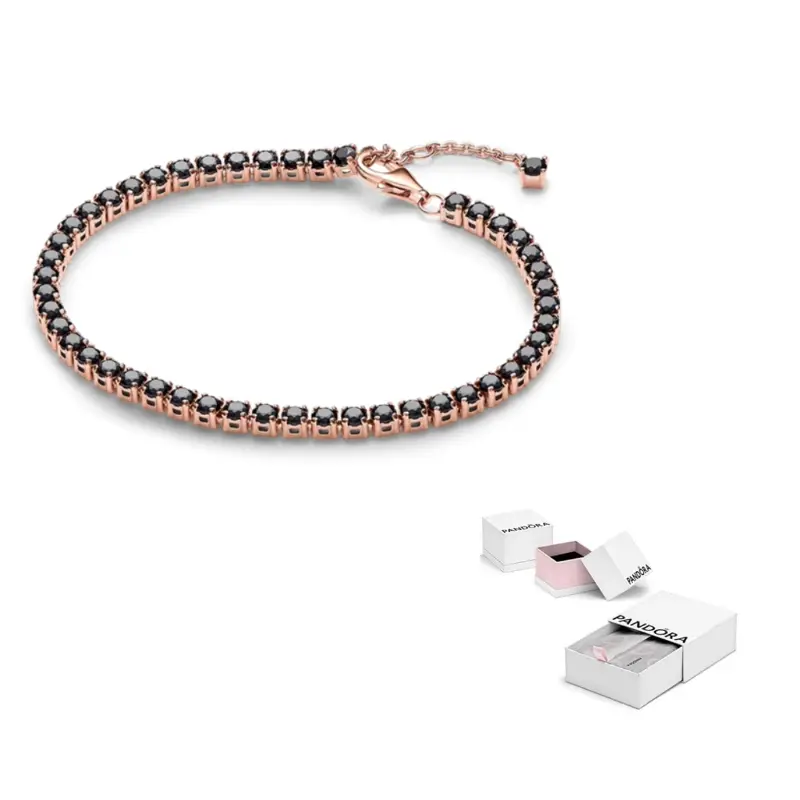 

Pandora Позолоченные стеклянные браслеты Alloy Women's Rose Gold