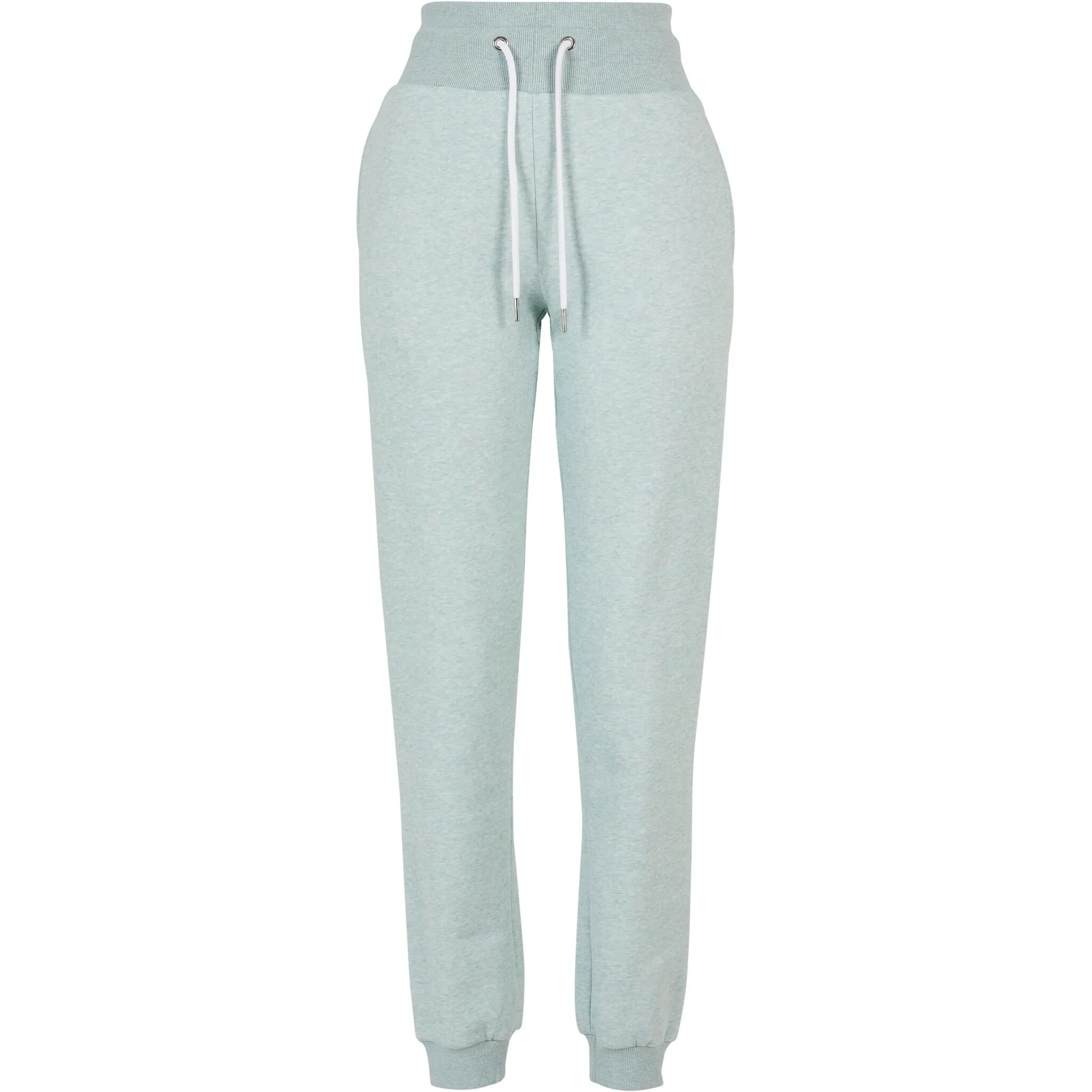 

Тканевые брюки URBAN CLASSICS " Urban Classics Women's Ladies High Waist Color Melange Sweat Pants" (1 шт.), цвет Salvia Melange