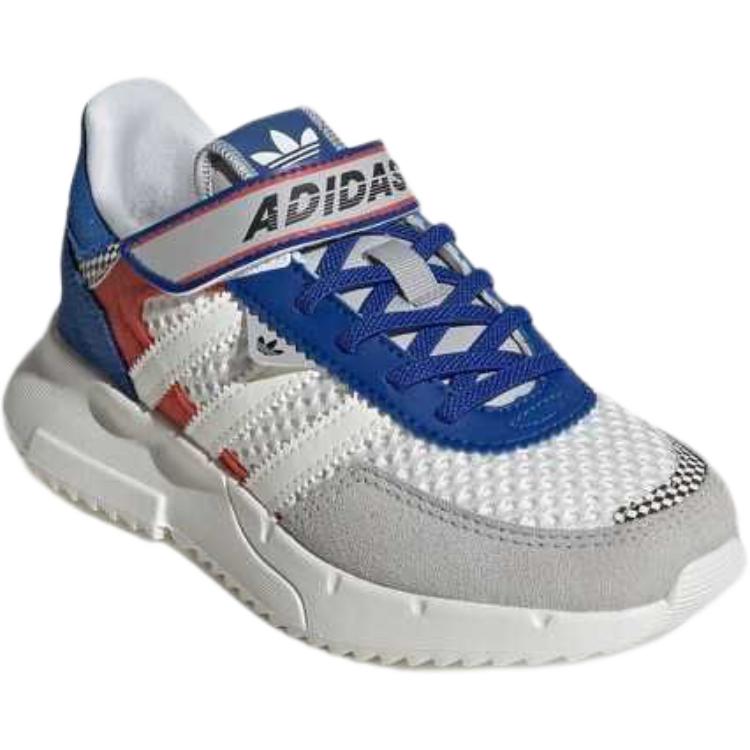 Детские кроссовки Retropy F2 Low Top для повседневной жизни Adidas Originals, серый/синий — фото 3