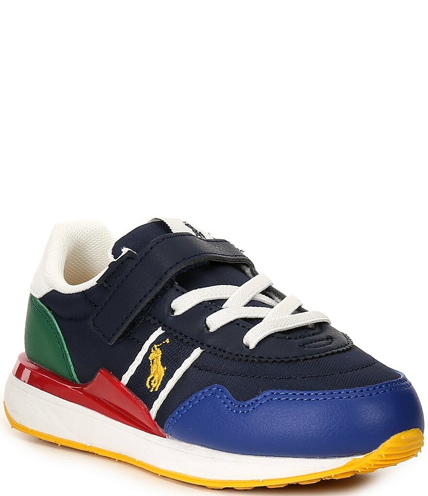 

Спортивные кроссовки на эластичном кружеве Polo Ralph Lauren для мальчиков Train 89 (для младенцев), синий