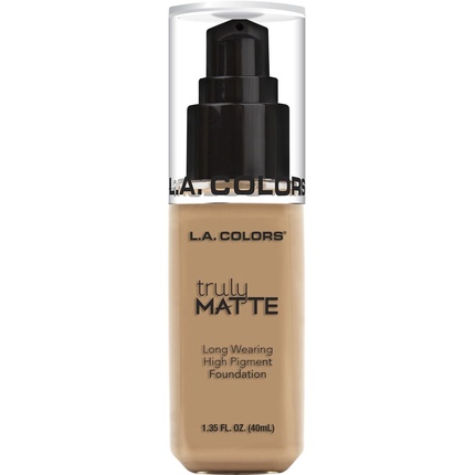 

Жидкая косметика Truly Matte, нежно-бежевый оттенок L.A. Colors