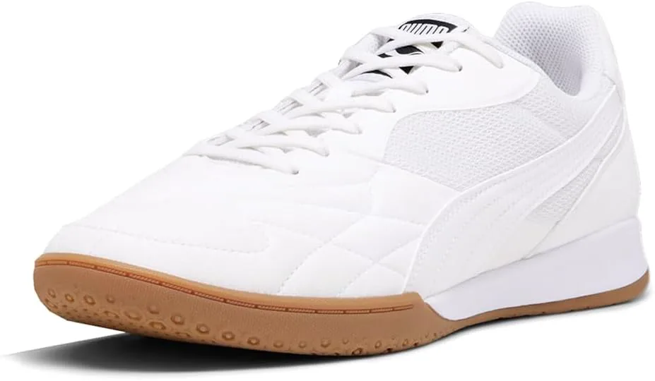 Мужские футбольные кроссовки Puma King Top для игры в помещении, белый — фото 4