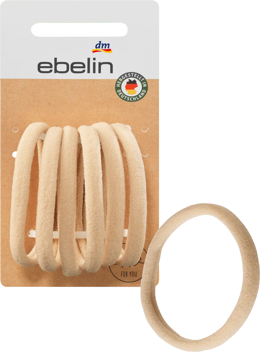 

Резинки для волос блондинка мягкие 6 шт. ebelin