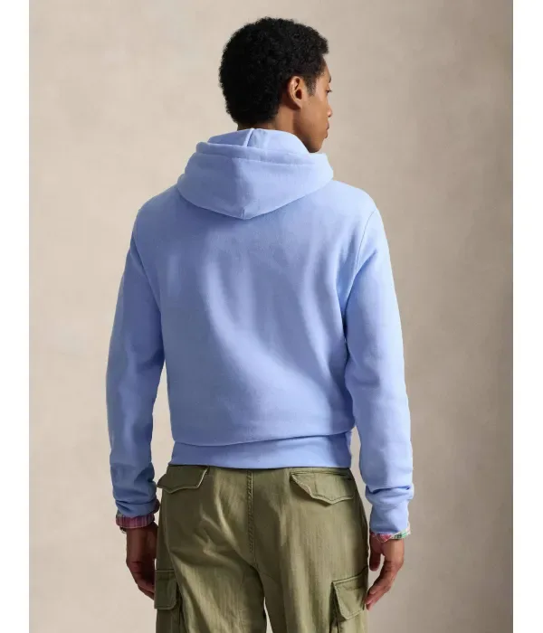 Толстовка regular fit Polo Ralph Lauren, небесно-голубой — фото 3
